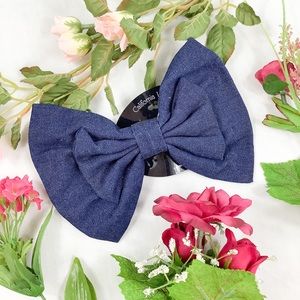 NWT vintage 80s 90s oversized clip on hair bow